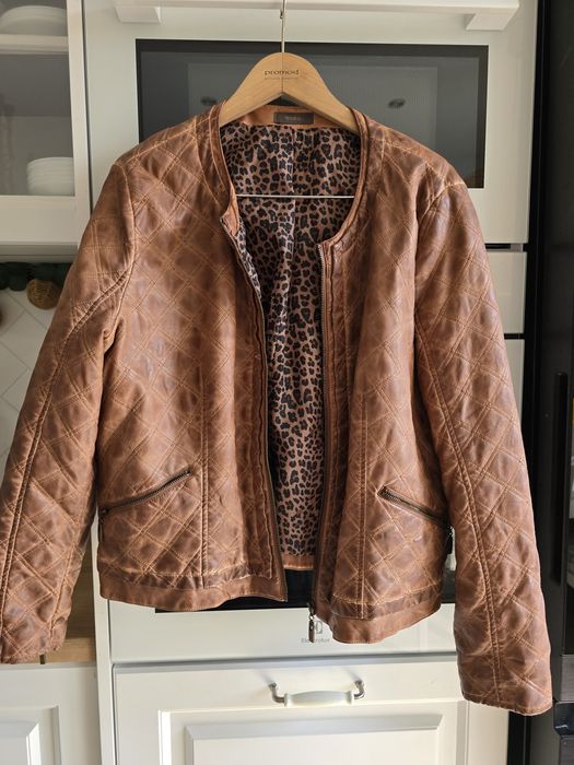 Kurtka damska ramoneska brązowa r.42-44 C&A