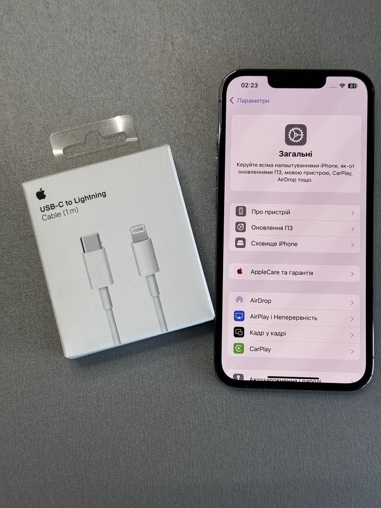 Iphone 13 pro - 128gb- akb 100% sierra blue
