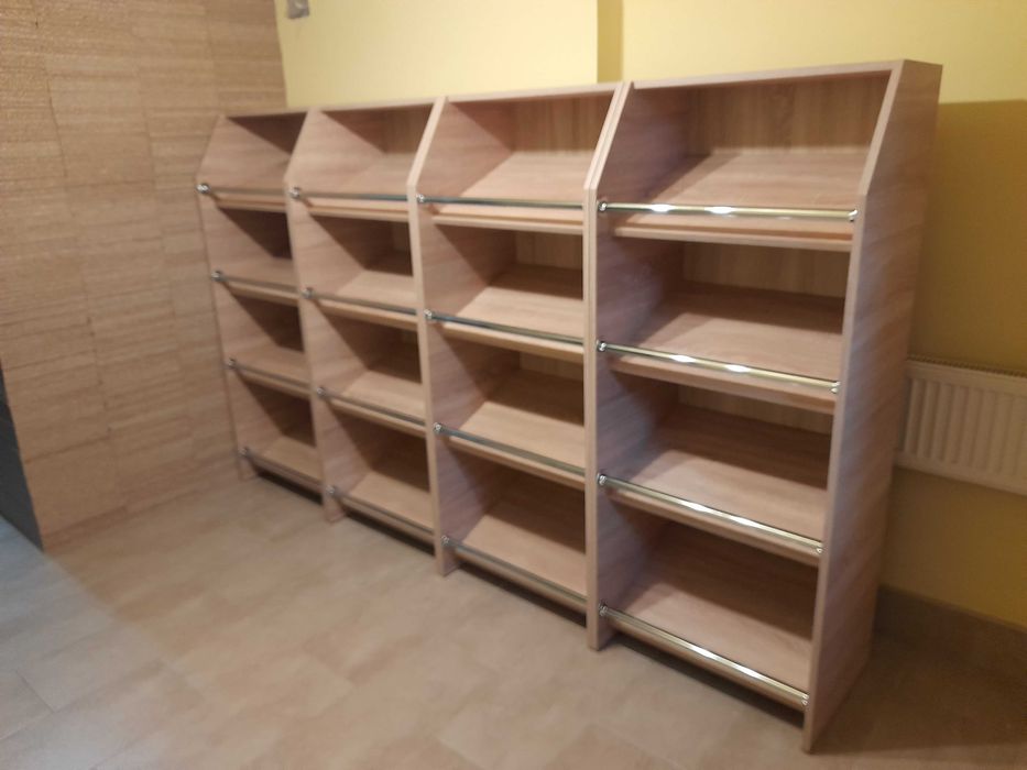regały NOWE sklepowe na warzywa owoce PRODUCENT warzywniak szer. 66 cm