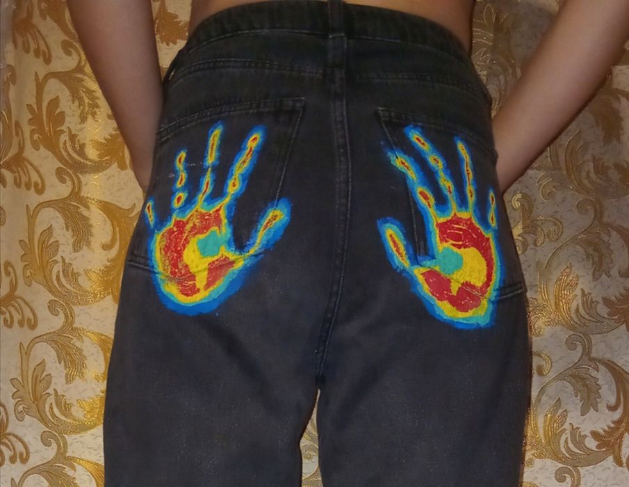 Джинси  денім палацо