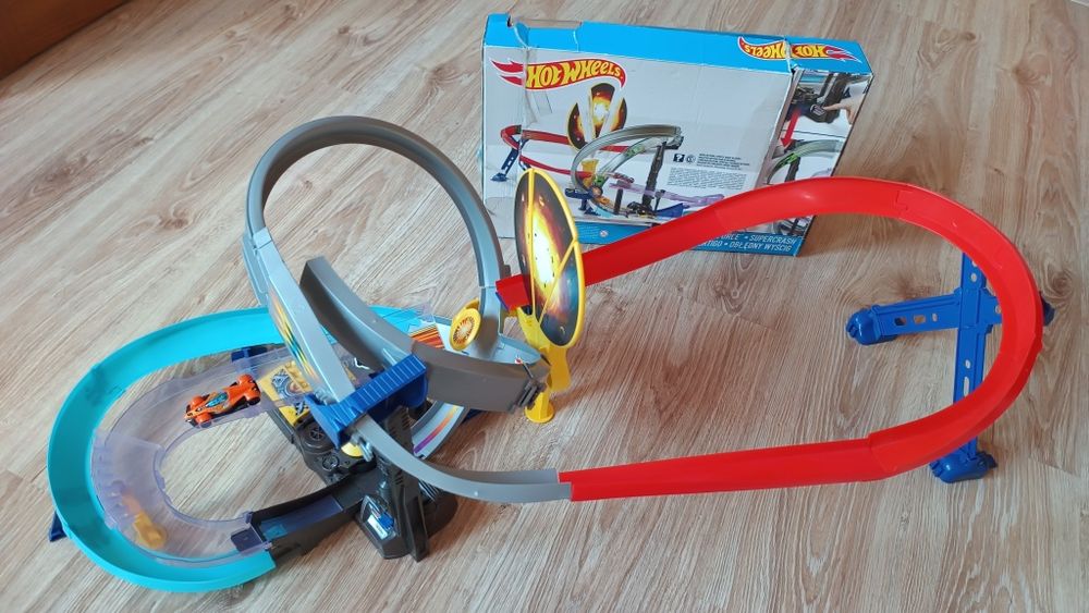Hot Wheels Obłędny Wyścig + Speed Speeders