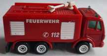 Straż Pożarna SIKU Mercedes Feuerwehr Wóz Strażacki Vintage PRL