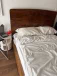Cama + colchão e cómoda em ótimo estado