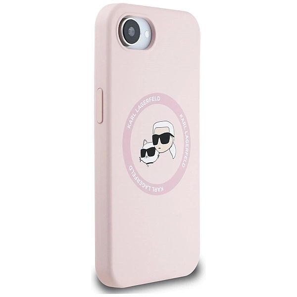 Etui Karl Lagerfeld Silicone Karl&Choupette Heads MagSafe na iPhone 16