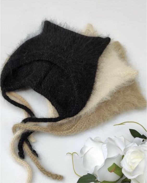 Котошапка, шапка, чепчик пух норки