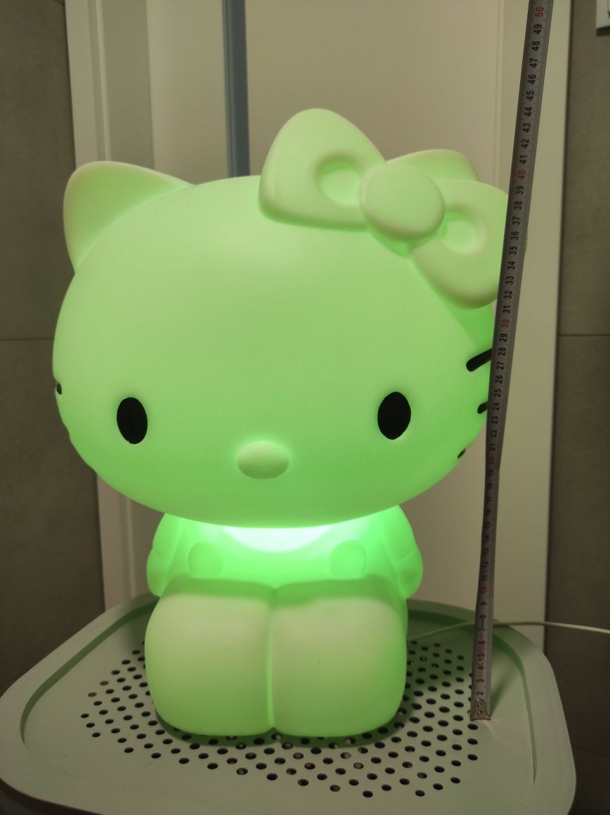 Lampka LED XXL hello kitty lampka nocna pilot
