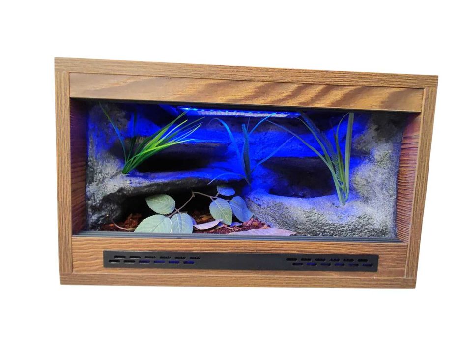 Terrarium przejściowe nr779 50/30/30 dla węża boa pyton DOSTĘPNE