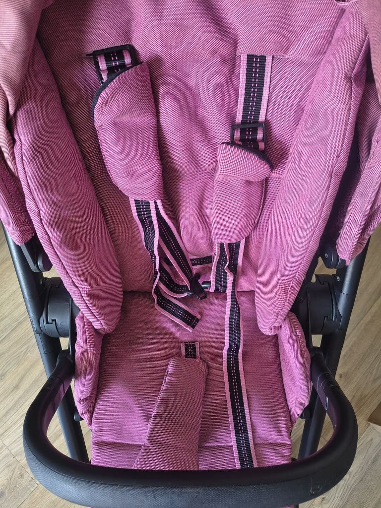 Wózek cybex balios s różowy spacerówka