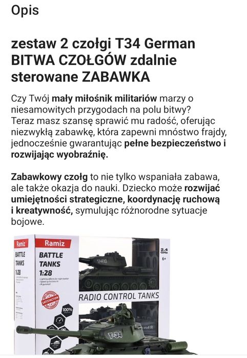 Czołgi na sterowanie