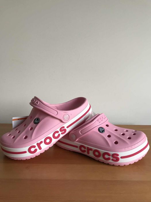 Damskie Crocs -pudrowy róż