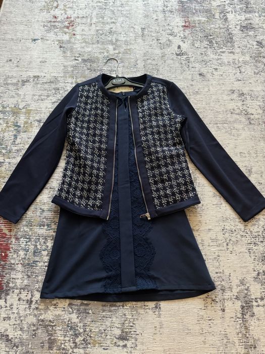 Шкільна форма, сарафан, піджак, зріст 140