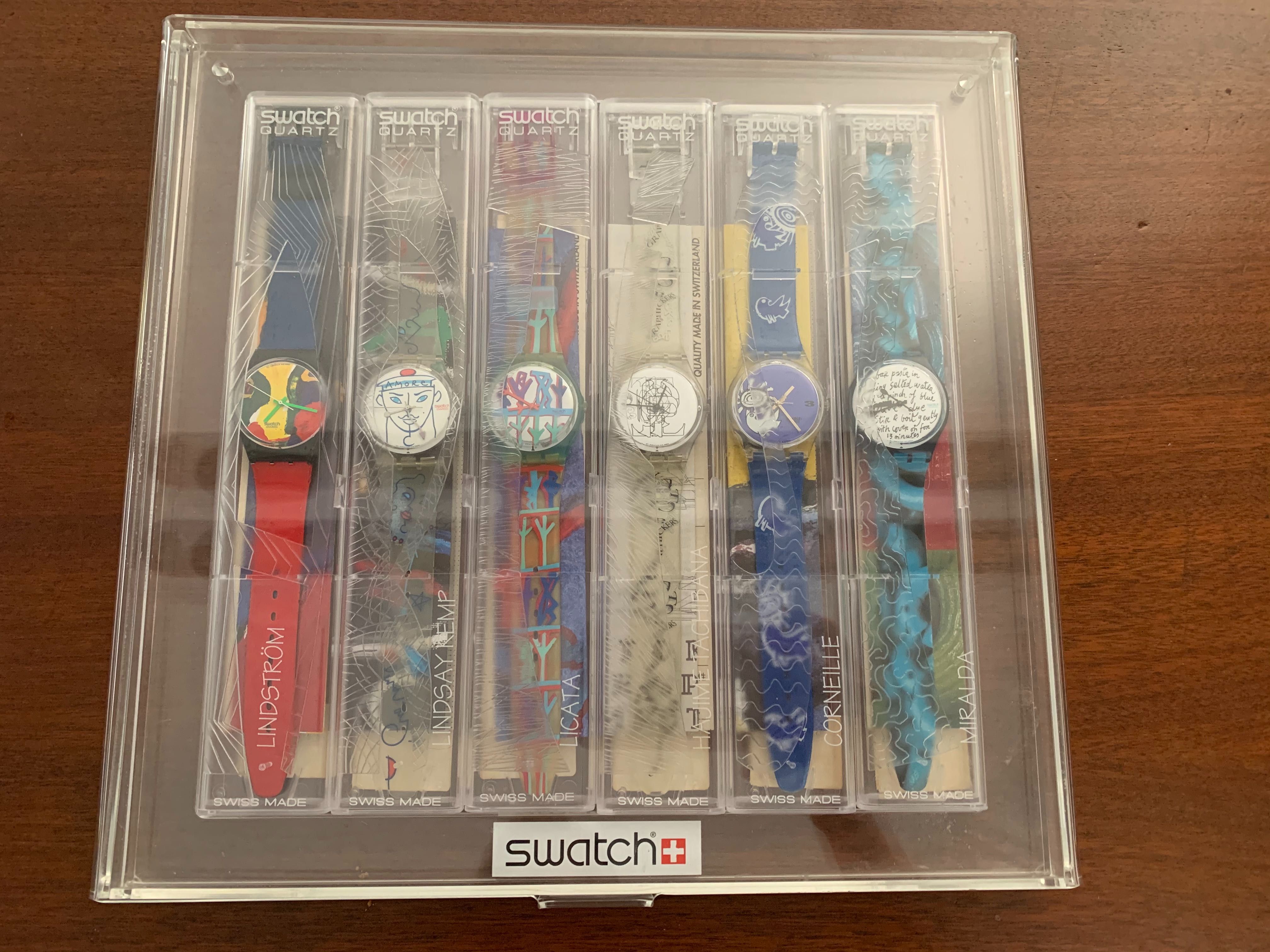 Swatch colecção artist 95 (6relógios)