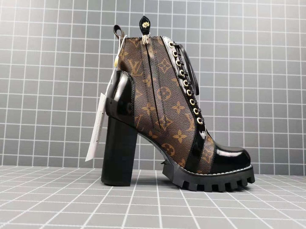 Kozaki Buty Na Obcasie Louis Vuitton LV