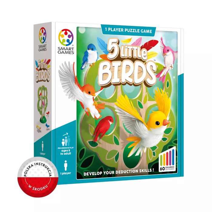 Smart Games. 5 Little Birds (wersja angielska). IUVI Games