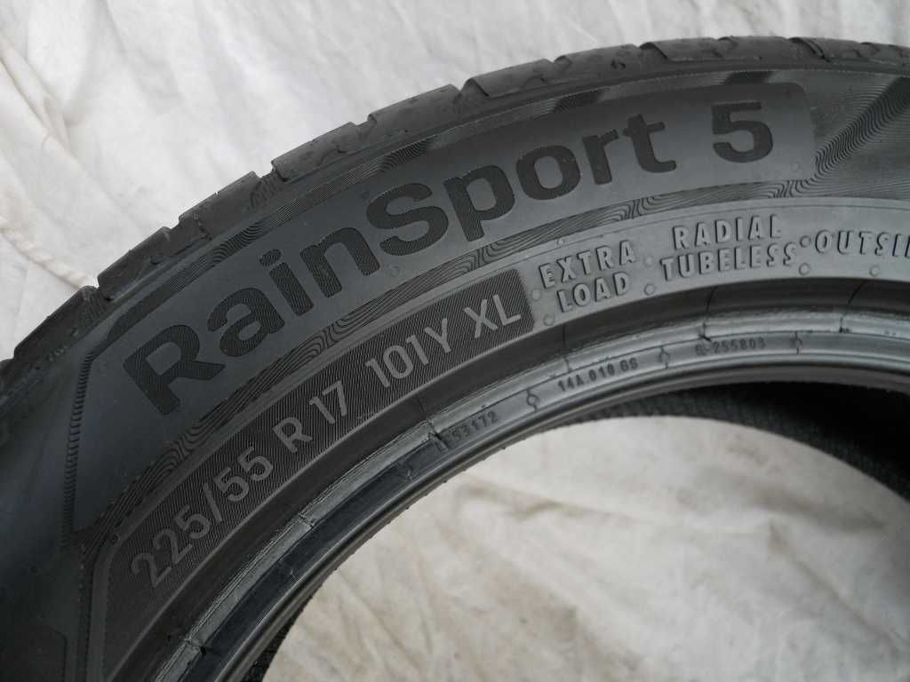 3 opony letnie UNIROYAL RainSport 5 225/55 R17 101Y Extra Load (3x8mm)