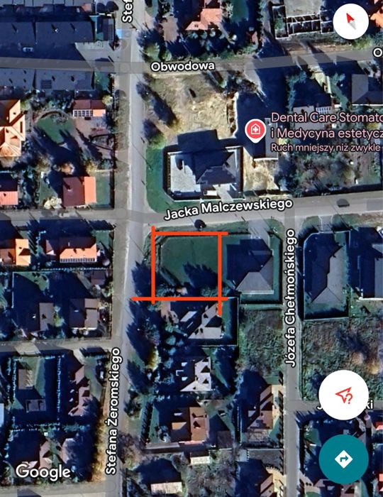 Działka budowlana przy Żeromskiego