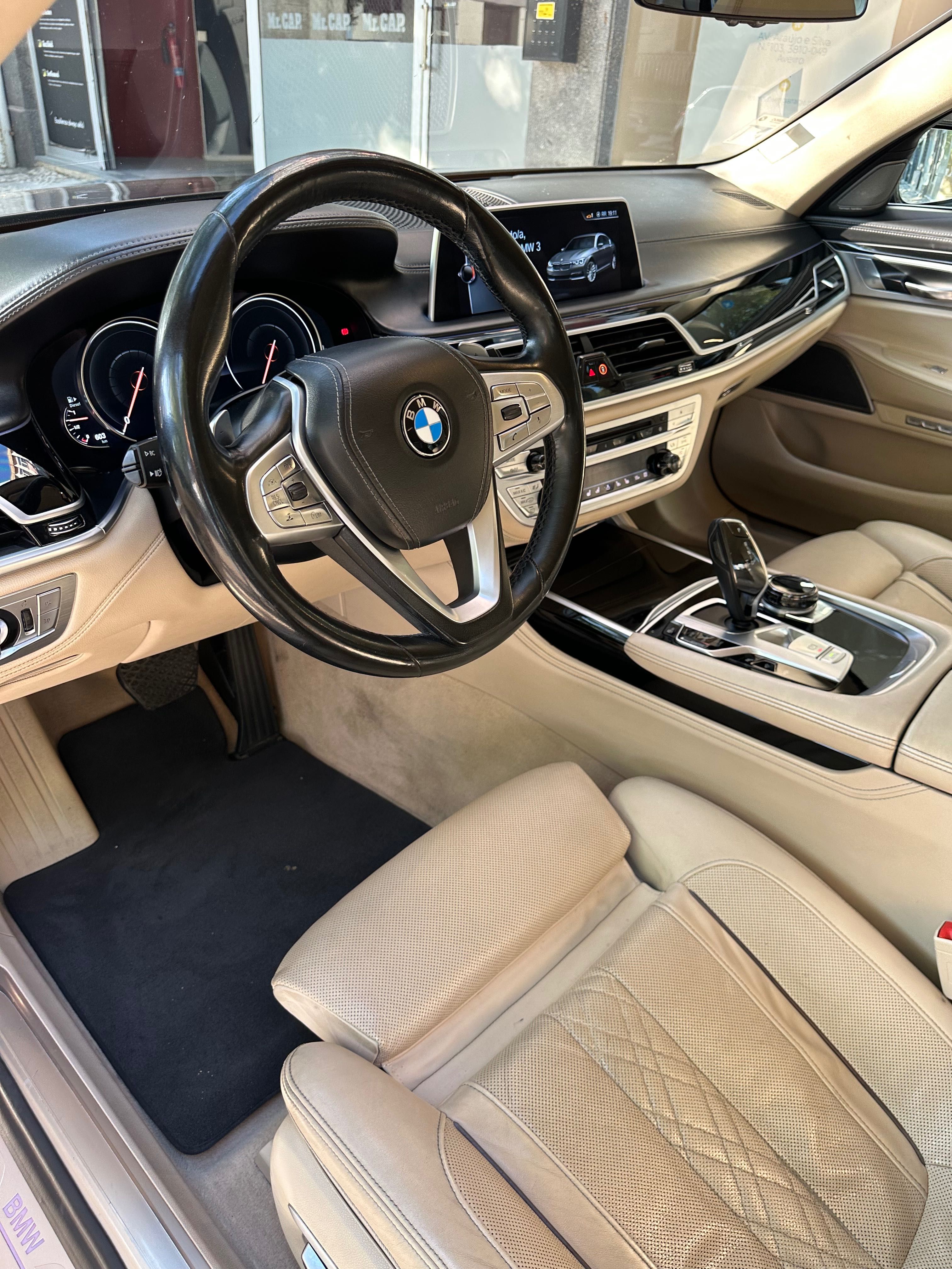 BMW 750 D X-DRIVE 400cv nacional 11\16 Full service BMW