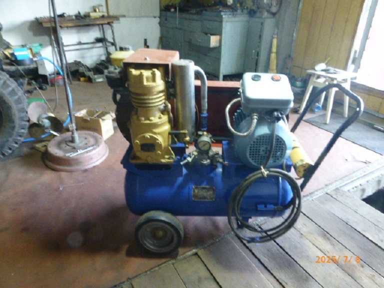 Компресор ФВ6, 450л/хв, 220-380Вт для молярки чи піскоструя