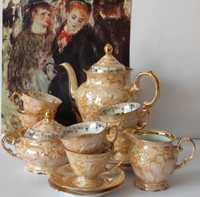 Piękna stara porcelana Wawel Fryderyk serwis do kawy