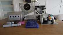 Nintendo GameCube Platinum + GB Player, Picoboot działa w EU, komplet