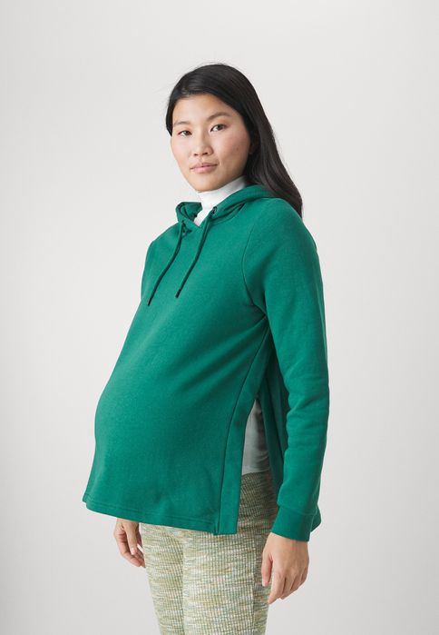Bluza ciążowa zielona z kapturem Anna Field M