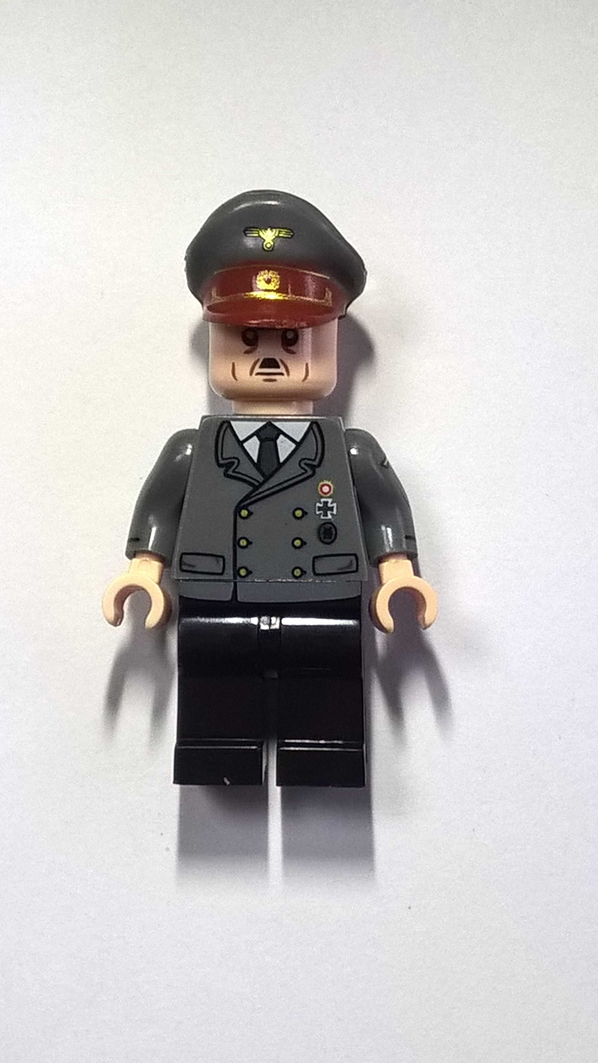4 Figurki ala malarz 4 krotny nadruk WW2 kompatybilne z Lego
