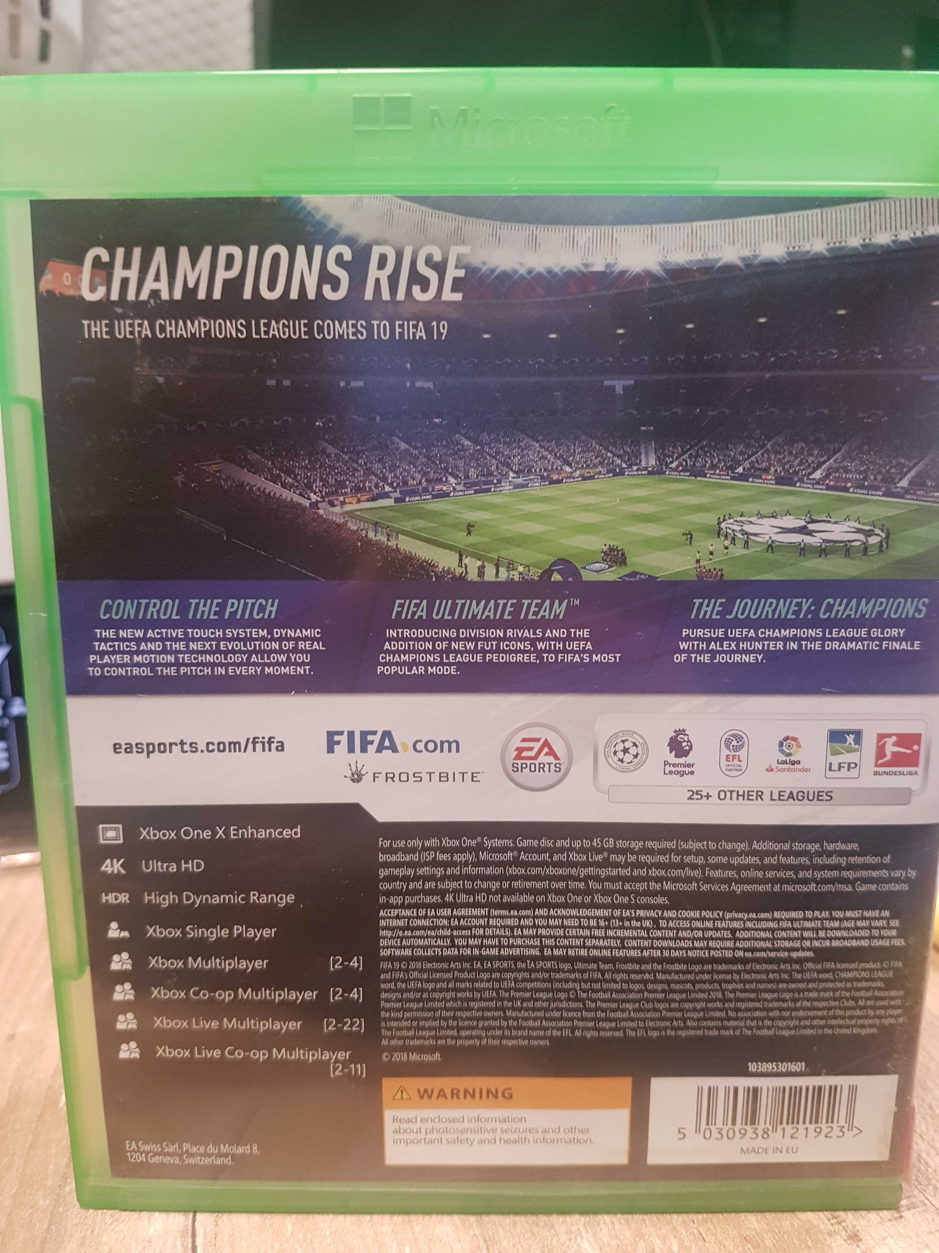 FIFA 19 XBOX ONE, Sklep Wysyłka Wymiana