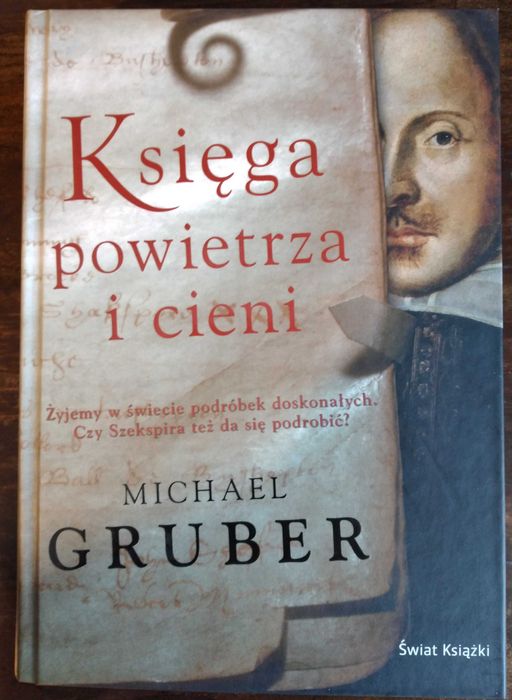 Księga powietrza i cieni Michael Gruber - twarda oprawa