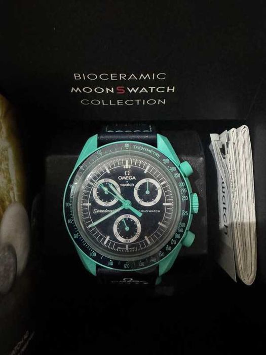 Omega x Swatch Mission Polar Lights SO33L103 - Kup Teraz