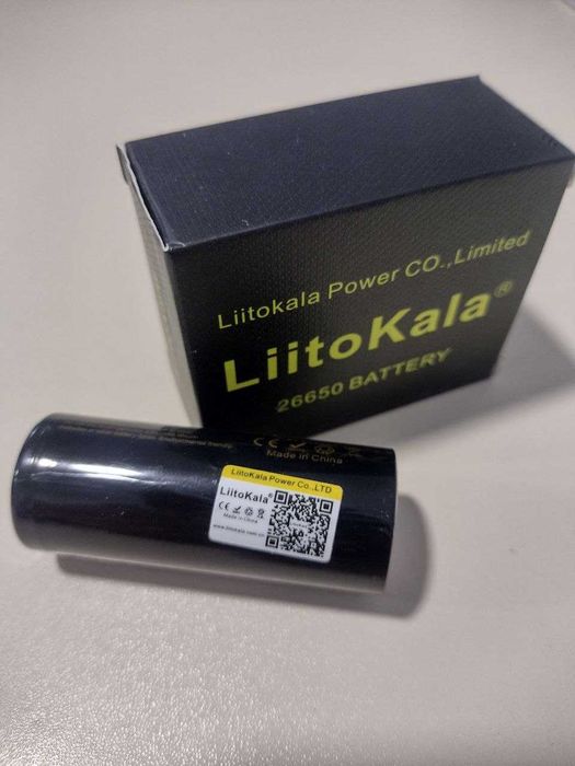 Елемент живлення Liitokala 26650 5000 мА