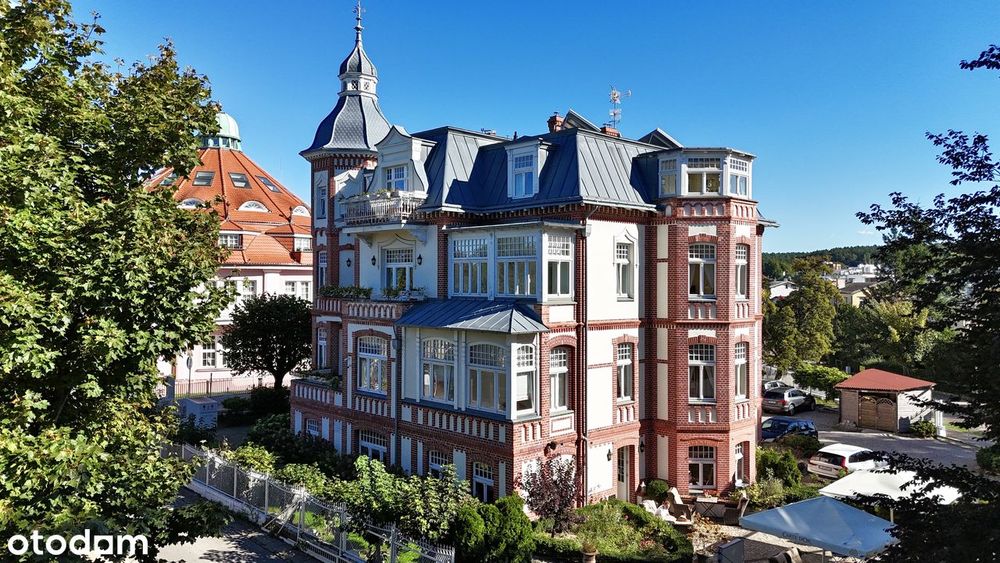Nadmorska zabytkowa willa w centrum Międzyzdrojów