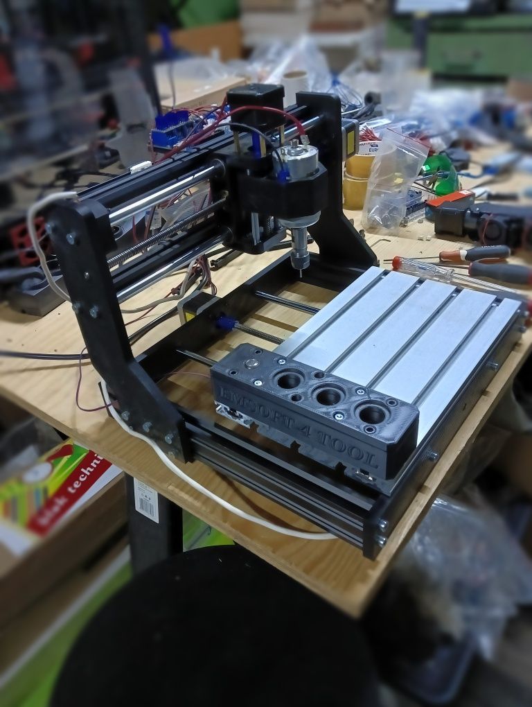 Frezarka CNC 3018 ploter CNC ATC automatyczna wymiana narzędzia