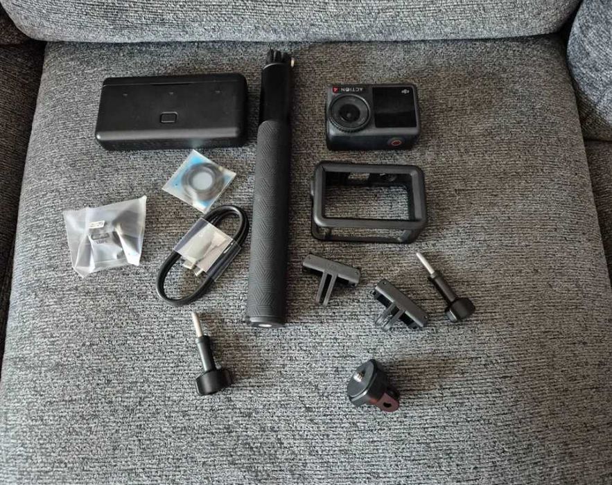 DJI Osmo Action 4 Adventure Combo STAN IDEALNY + DODATKI