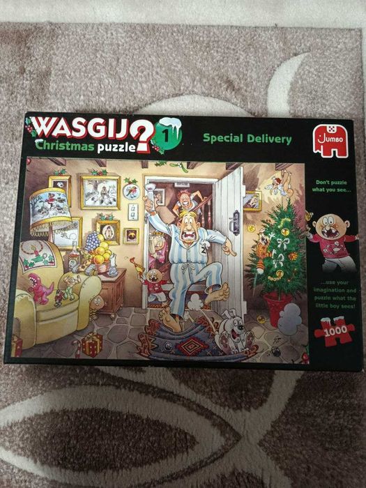 Пазли різдвяні Wasgij Christmas 1 (Special Delivery) 1000 шт