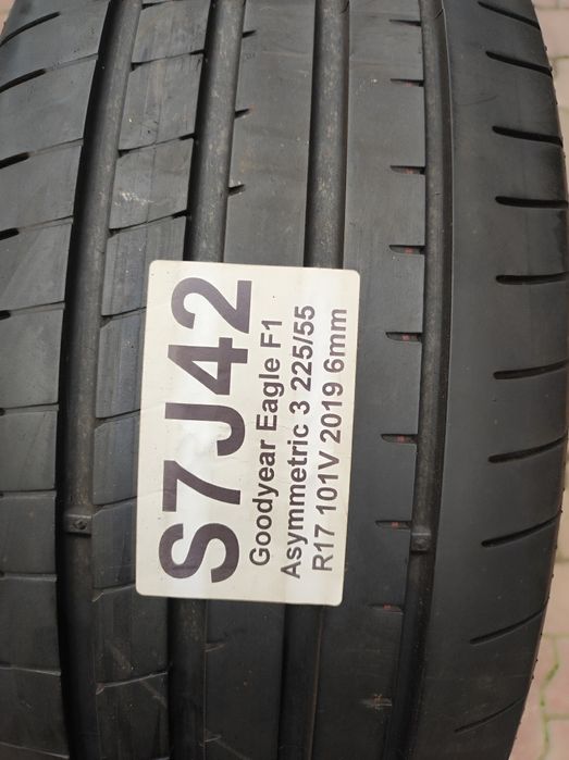 225.55.17 jedna opona Goodyear EAGLE F1 Assymetric 3
