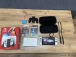 Nintendo switch OLED dwa doki, gry, karta pamieci