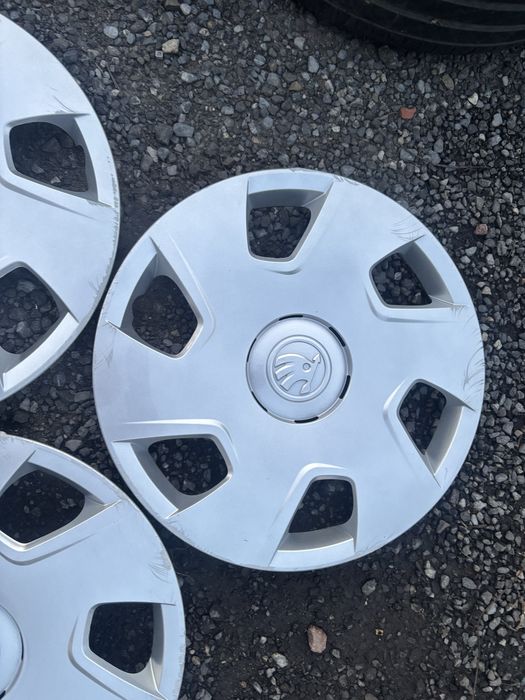 Oryginalne kołpaki 15” Skoda