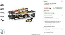 Grill elektryczny Raclette Klarstein Tenderloin