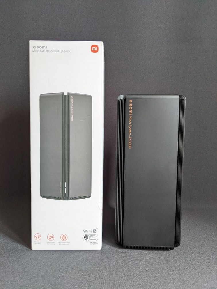 Xiaomi mesh system AX 3000 (1pack) wifi роутер, маршрутизатор