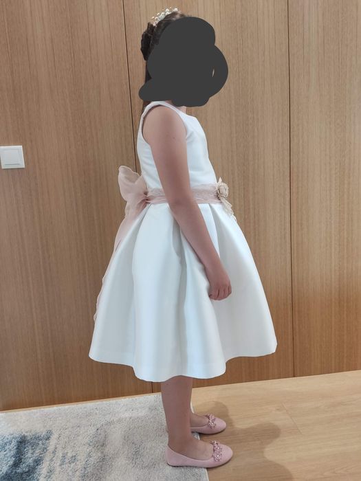 Vestido de 1ª comunhão, em muito bom estado, usado apenas 1 vez