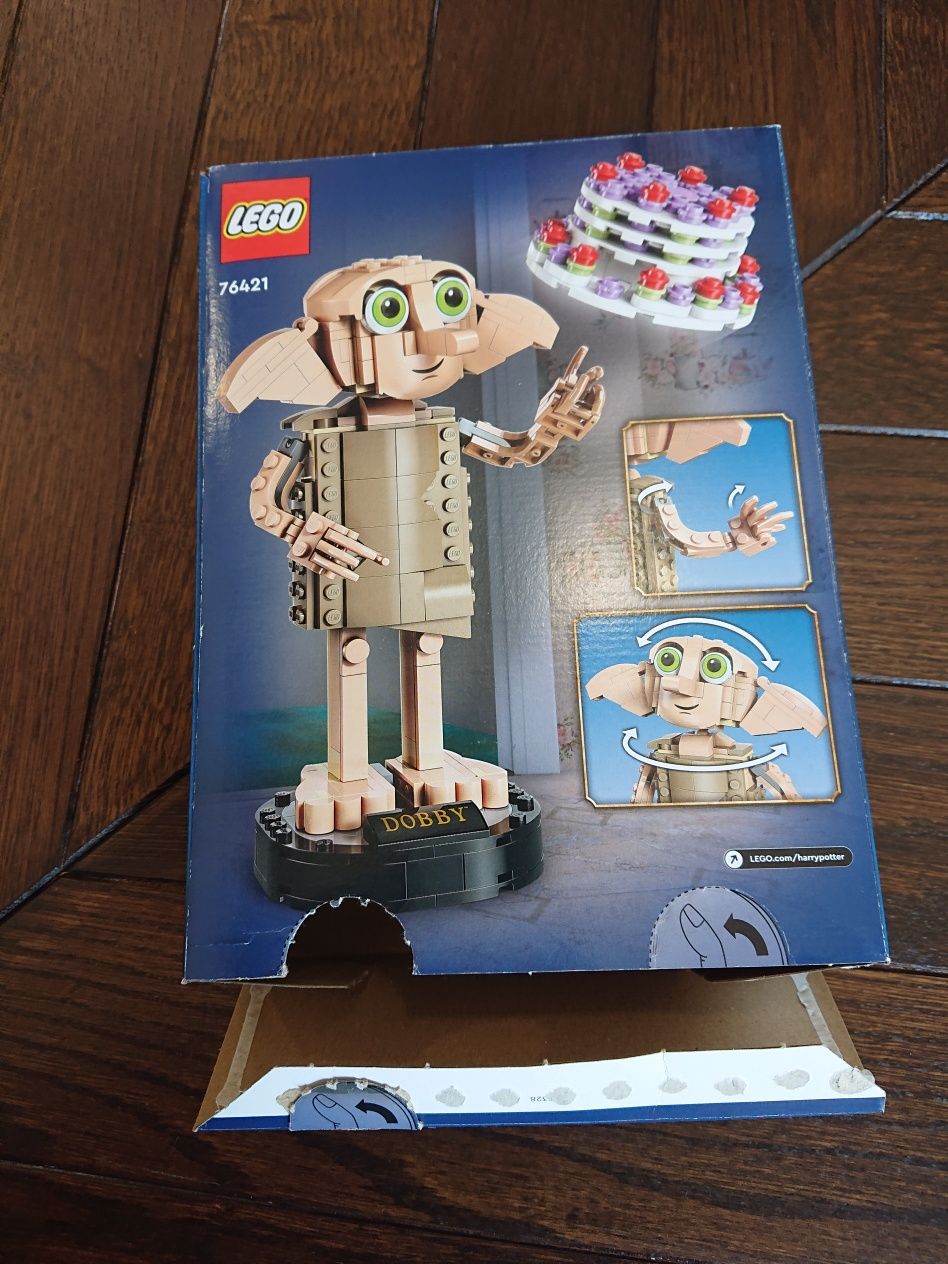 Pudelko po lego 76421 Dobby Harry Potter