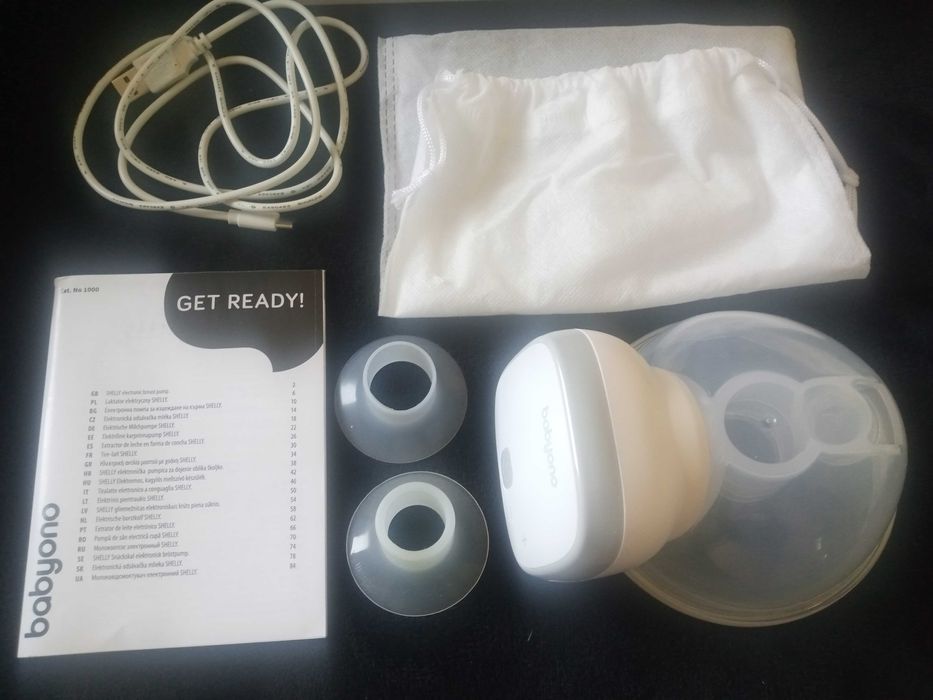 Laktator muszlowy BabyOno Shelly- hands free