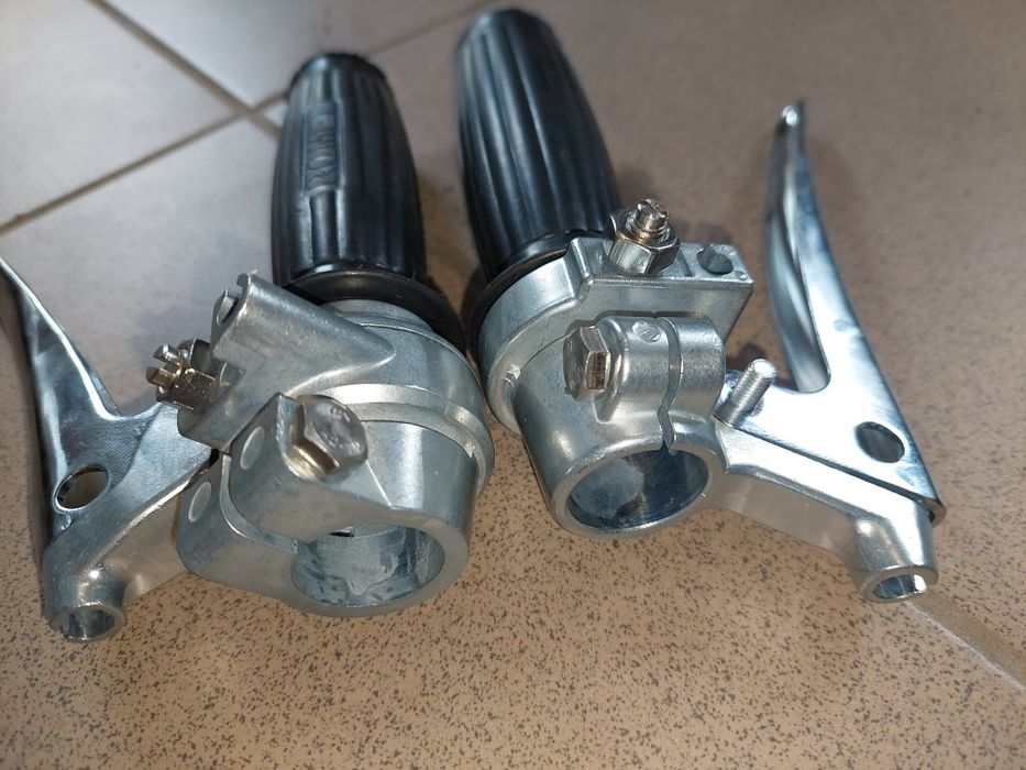 Manetki gazu biegów romet komar motorynka m1 na kierownice