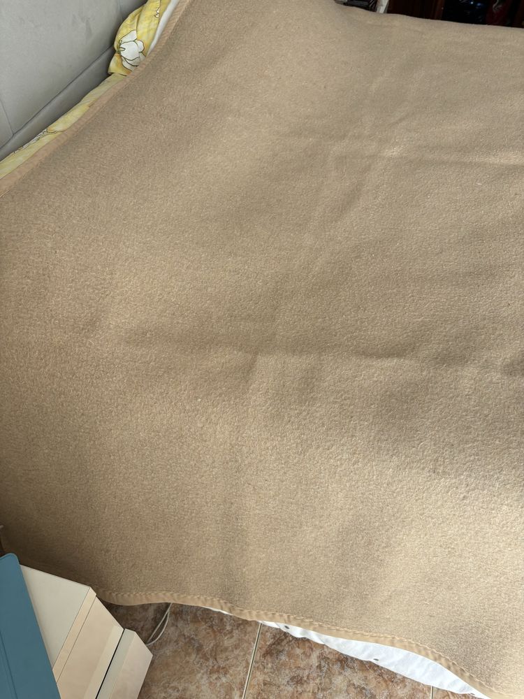 Coberto de casal lã com 195x220