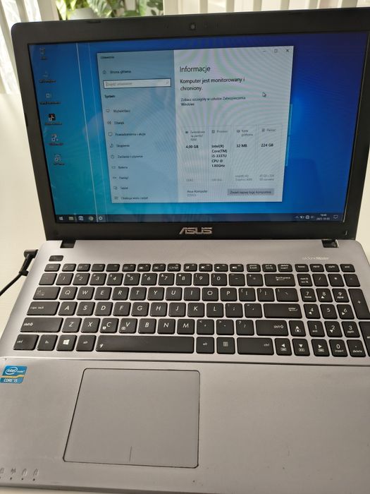 Laptop Asus X550CA 15,6" 4/240 GB SSD