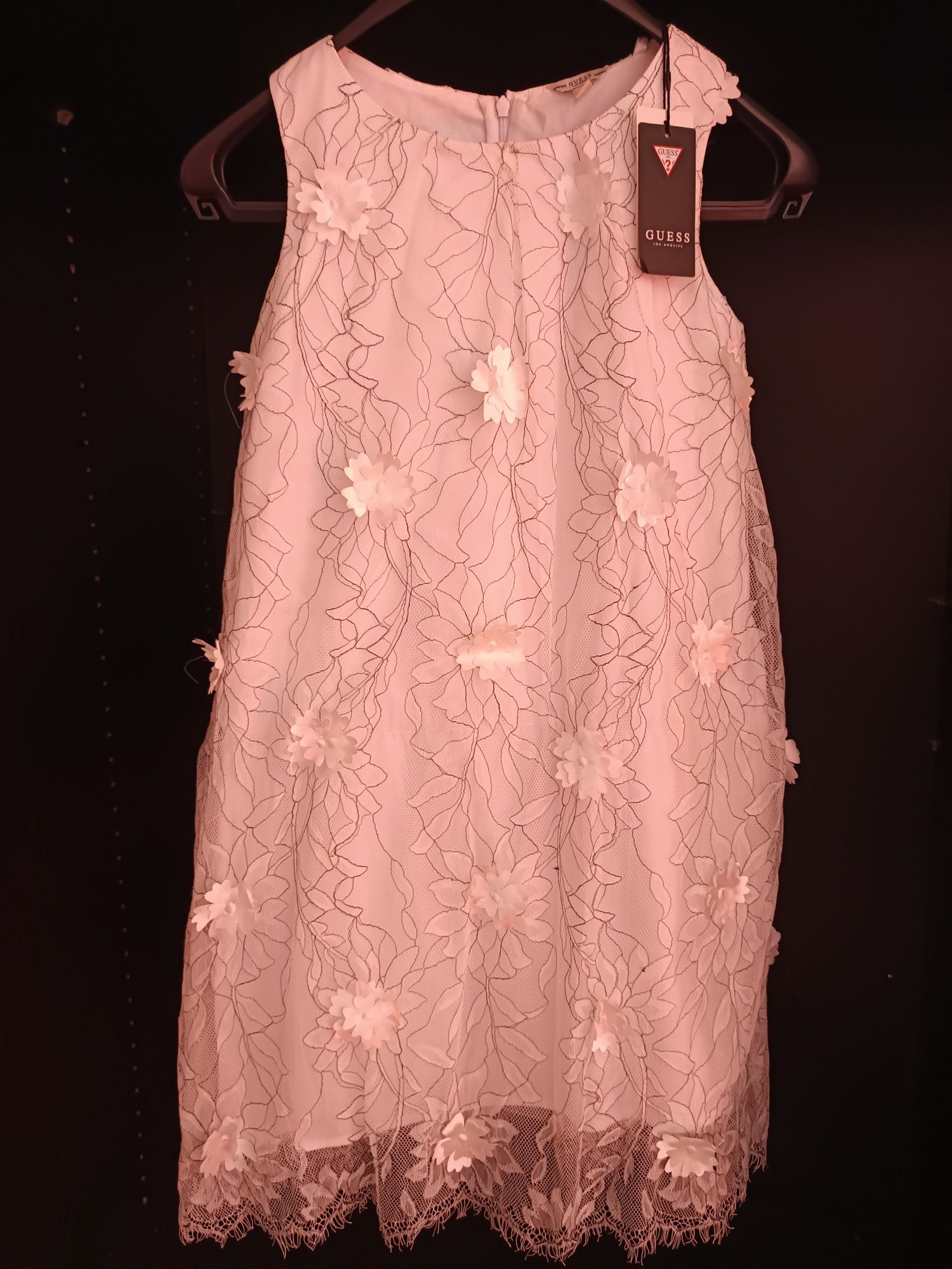 Vestido Guess 10anos branco