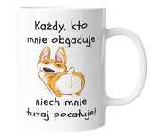 Kubek na prezent DO PRACY śmieszny