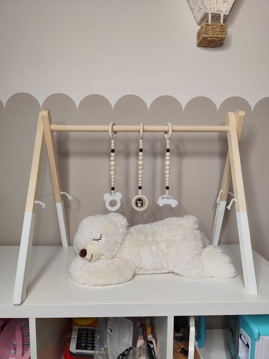 Pałąk edukacyjny z zawieszkami/ baby gym