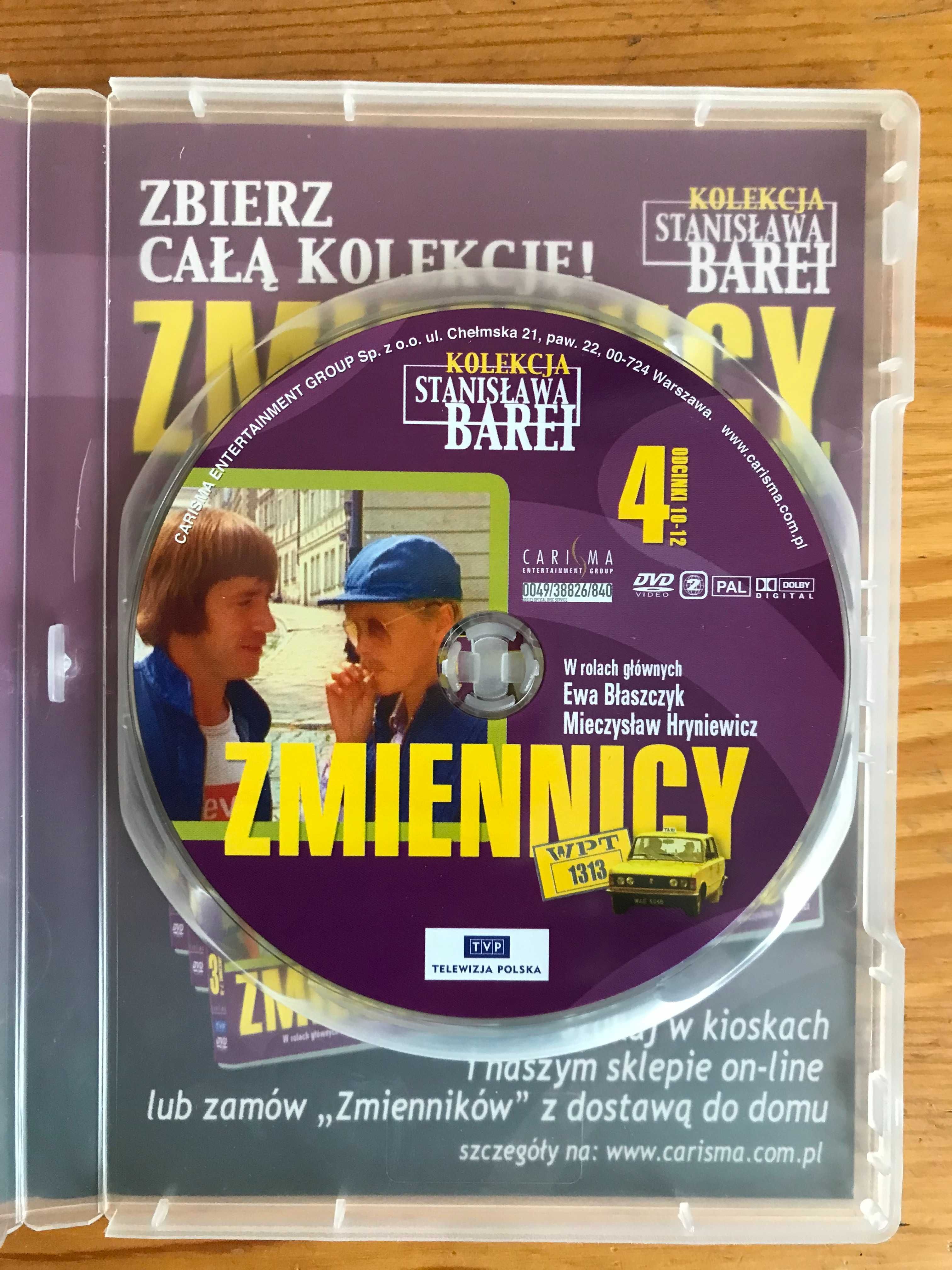 Zmiennicy 4 - odcinki 10 - 12 - DVD