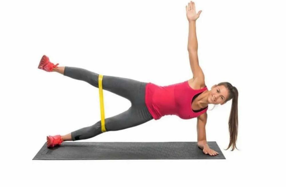 Резинка для фитнеса набор 5 шт